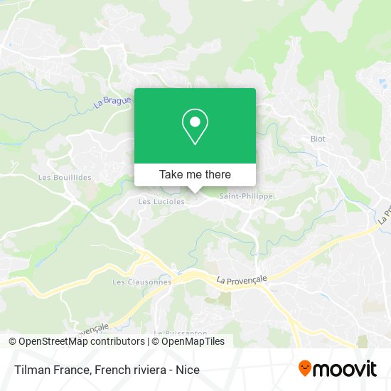 Tilman France map