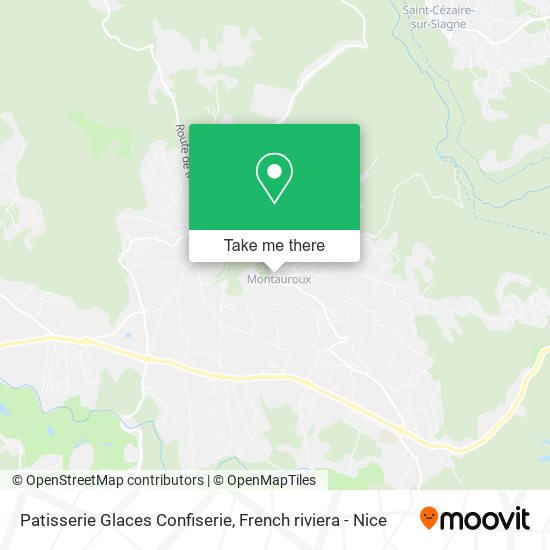 Patisserie Glaces Confiserie map
