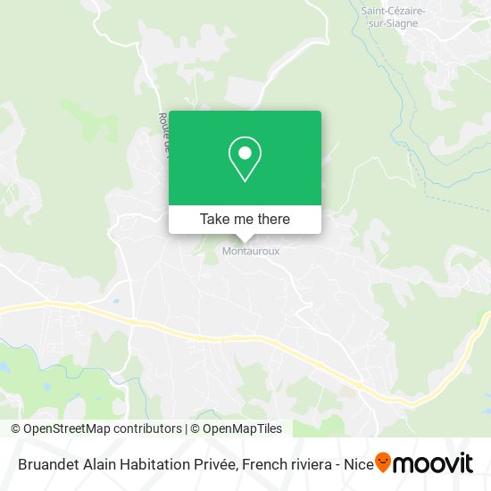 Bruandet Alain Habitation Privée map