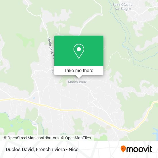 Duclos David map