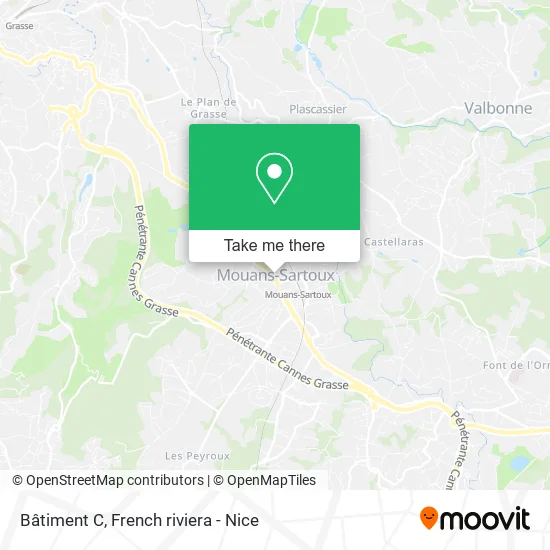 Mapa Bâtiment C