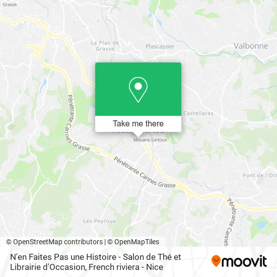 N'en Faites Pas une Histoire - Salon de Thé et Librairie d'Occasion map
