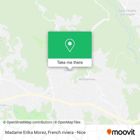 Madame Erika Morez map