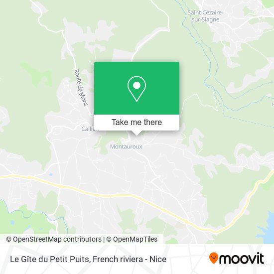 Le Gîte du Petit Puits map