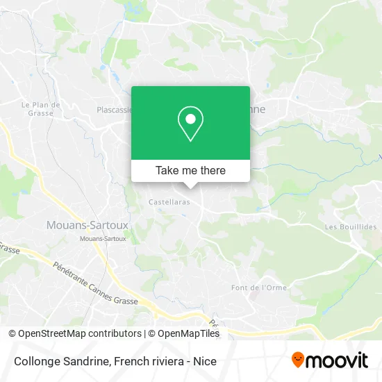 Collonge Sandrine map