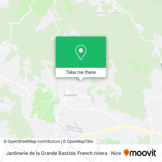 Jardinerie de la Grande Bastide map