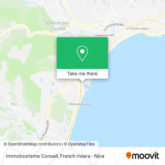 Immotourisme Conseil map