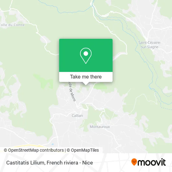 Castitatis Lilium map