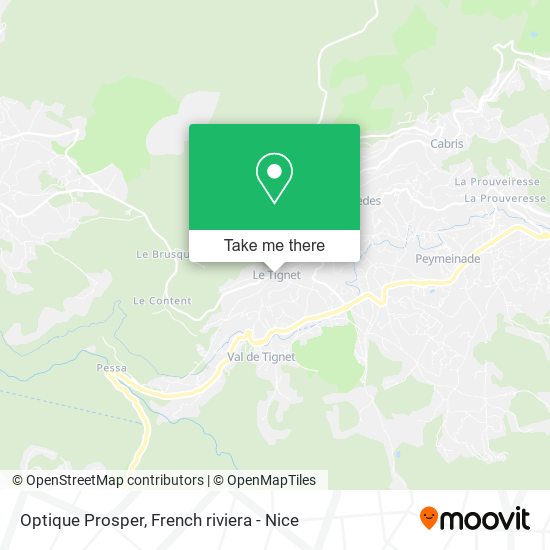 Optique Prosper map