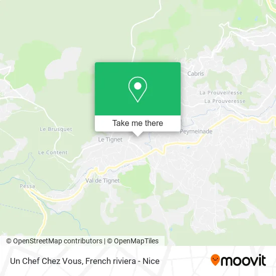 Un Chef Chez Vous map
