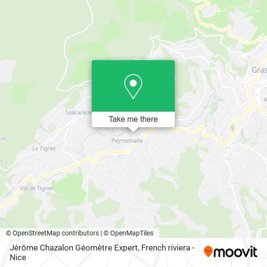 Jérôme Chazalon Géomètre Expert map