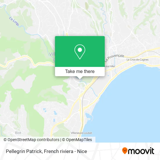 Pellegrin Patrick map