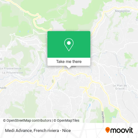 Medi Advance map