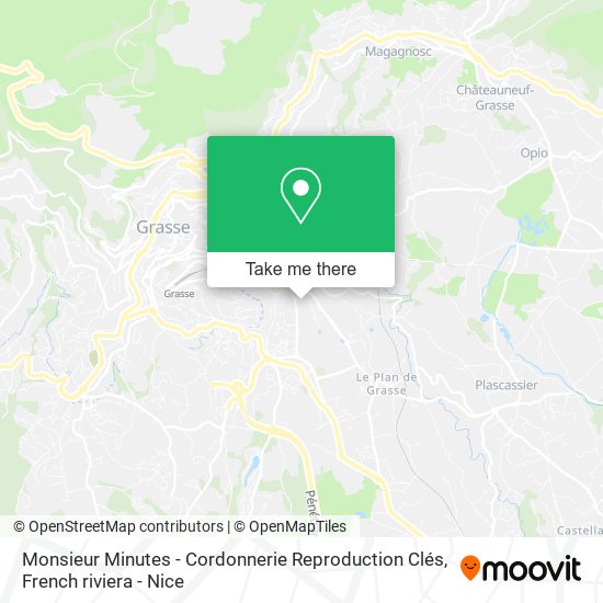 Monsieur Minutes - Cordonnerie Reproduction Clés map