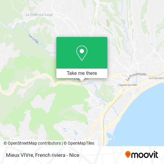 Mieux VIVre map