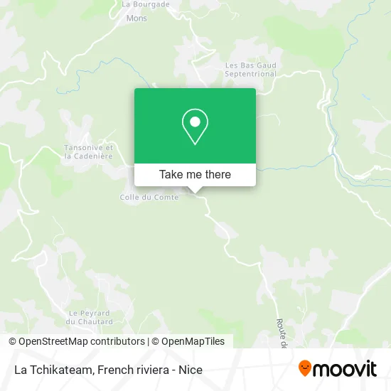La Tchikateam map