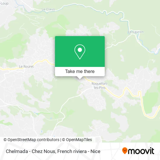 Chelmada - Chez Nous map