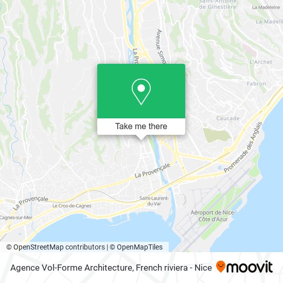 Agence Vol-Forme Architecture map