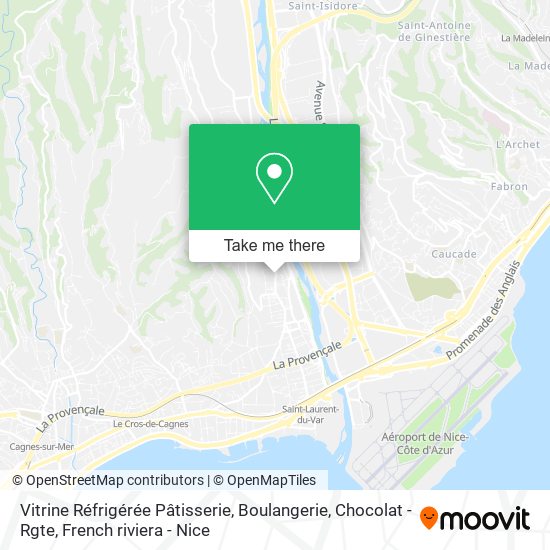 Vitrine Réfrigérée Pâtisserie, Boulangerie, Chocolat - Rgte map