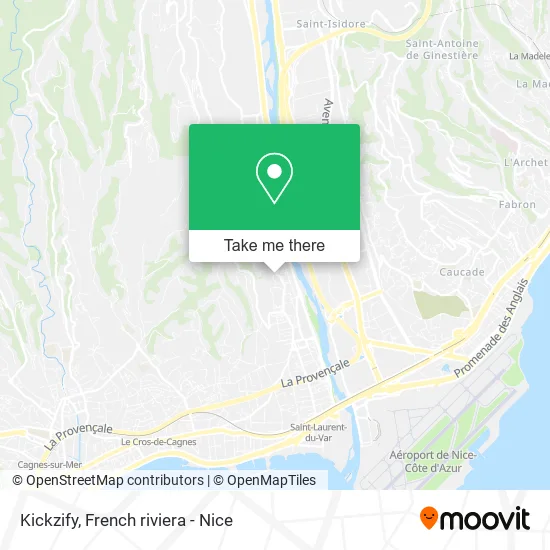 Kickzify map