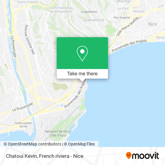 Chatoui Kevin map