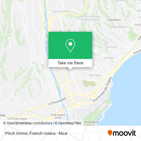 Pitch Immo map