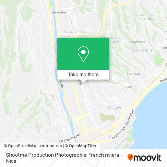 Shootme Production Photographie map