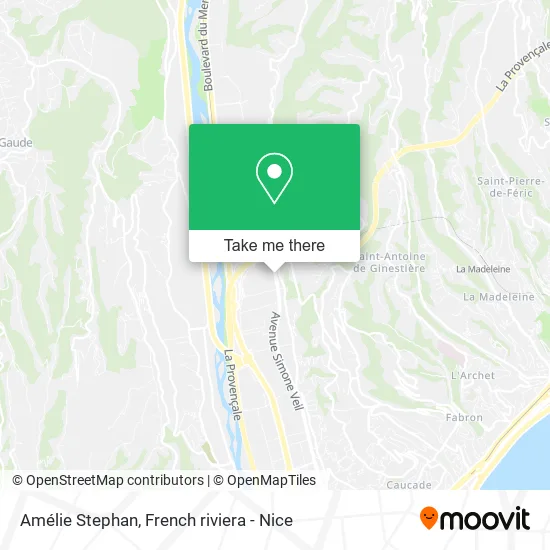 Amélie Stephan map