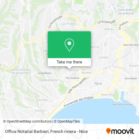 Office Notarial Barbieri map