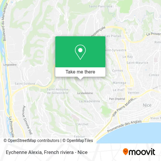 Eychenne Alexia map