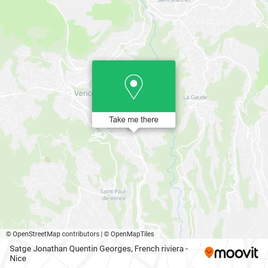 Satge Jonathan Quentin Georges map
