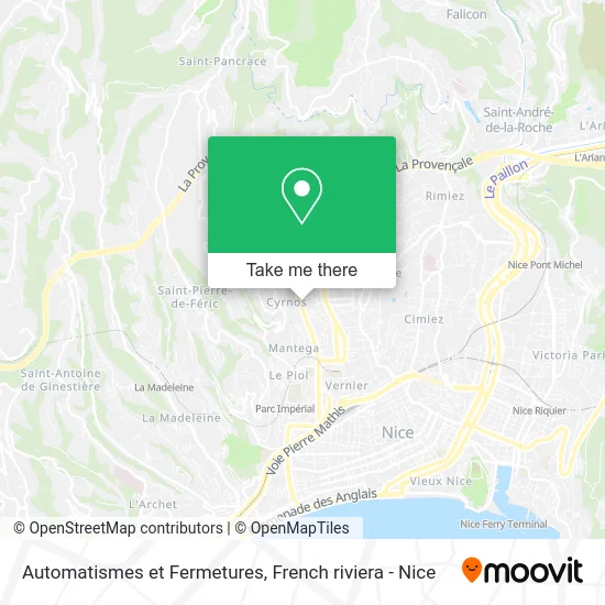 Automatismes et Fermetures map