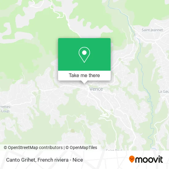 Canto Grihet map