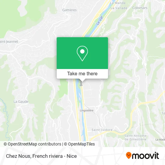 Chez Nous map