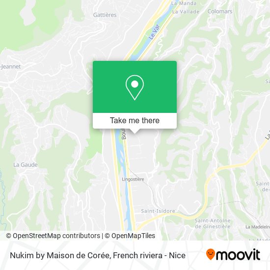 Nukim by Maison de Corée map