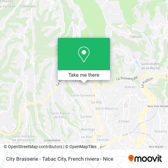 City Brasserie - Tabac City map