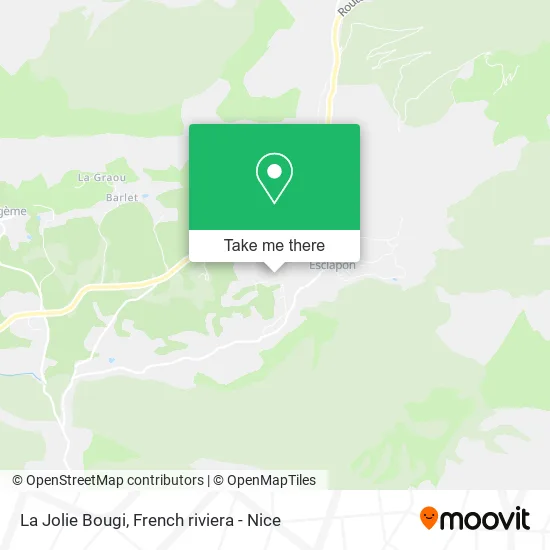 La Jolie Bougi map