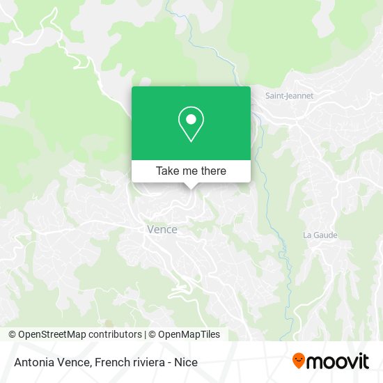 Antonia Vence map