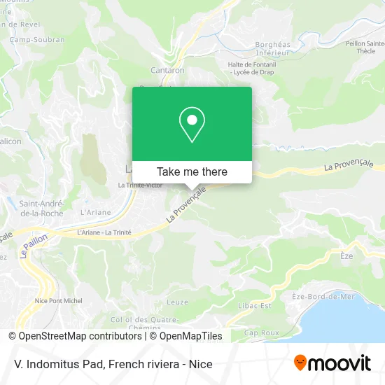 V. Indomitus Pad map