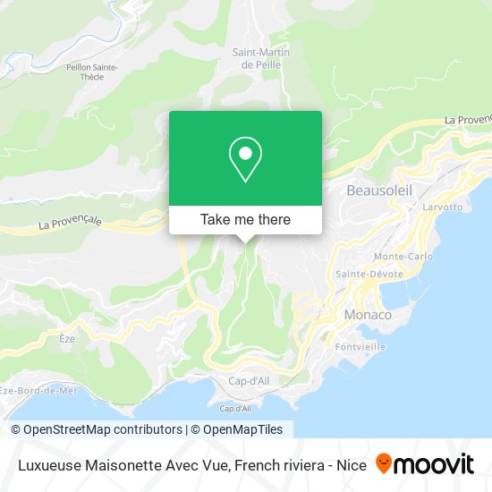 Luxueuse Maisonette Avec Vue map