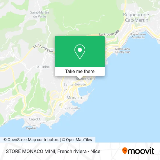 STORE MONACO MINI map