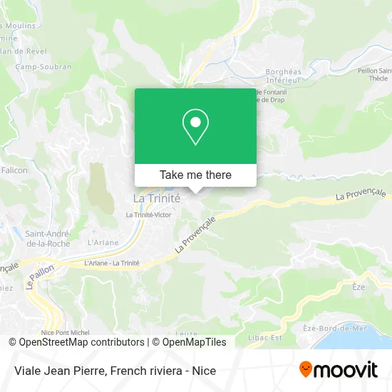 Viale Jean Pierre map