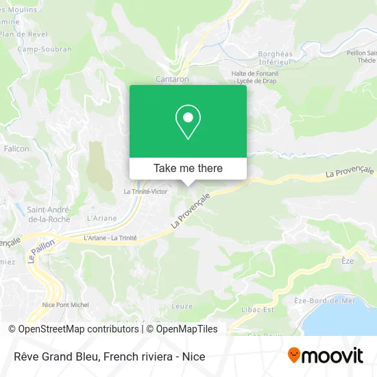 Rêve Grand Bleu map