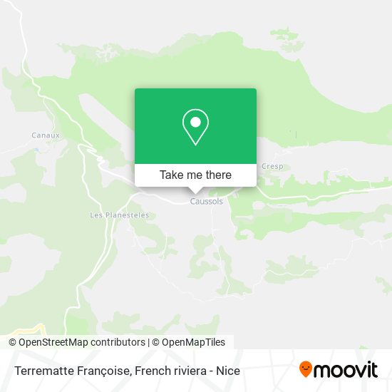 Terrematte Françoise map