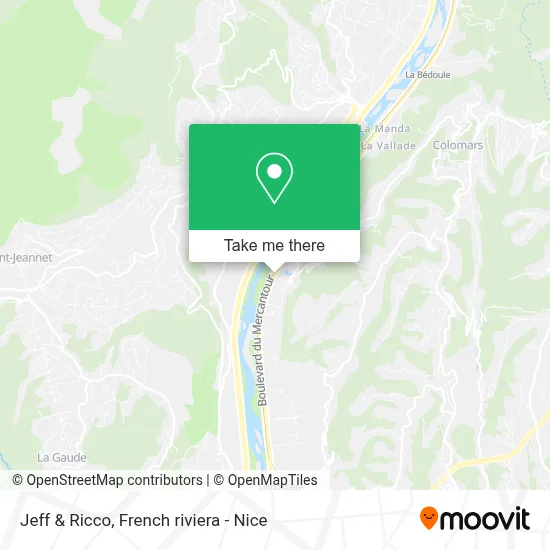 Jeff & Ricco map