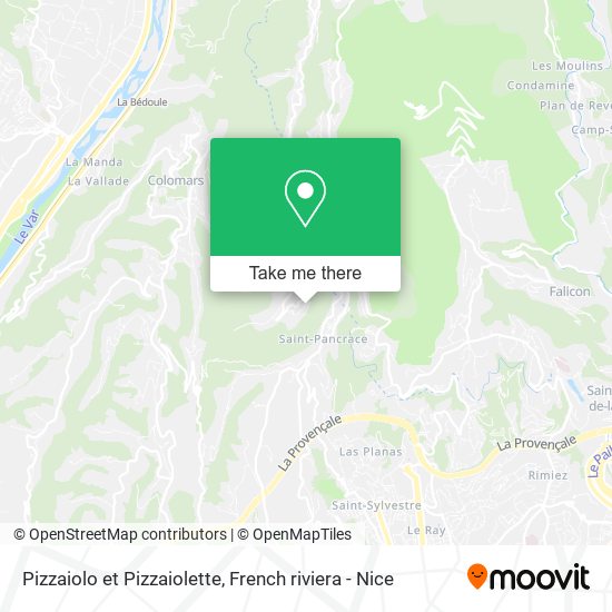 Pizzaiolo et Pizzaiolette map
