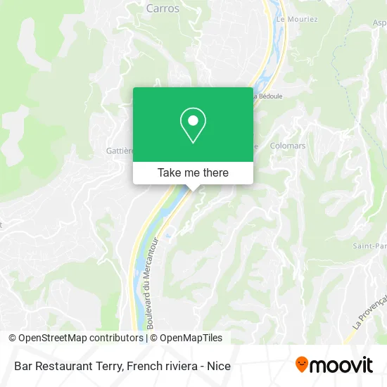 Bar Restaurant Terry map