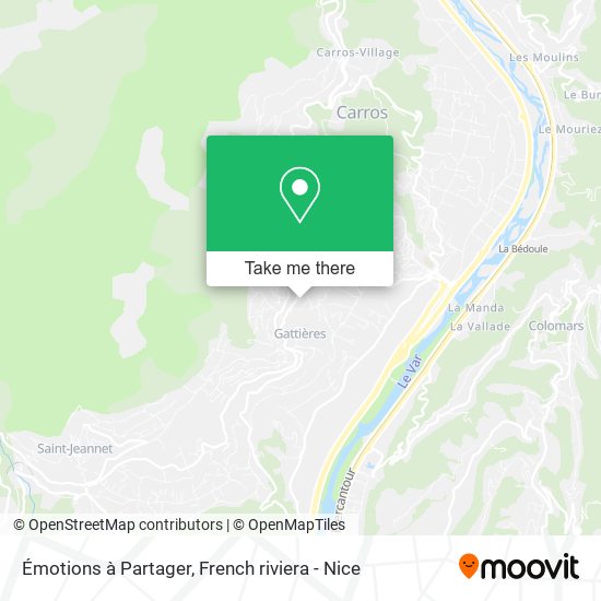 Émotions à Partager map