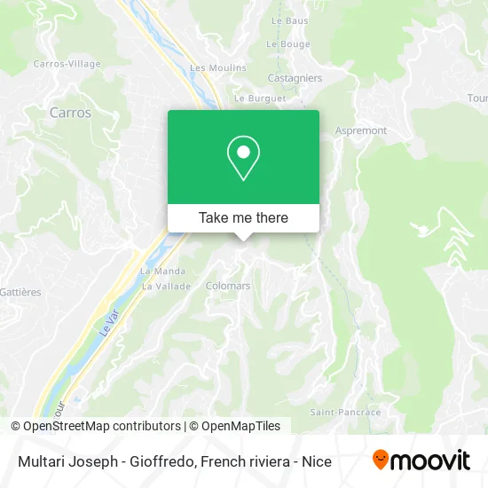 Multari Joseph - Gioffredo map