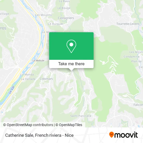 Catherine Sale map